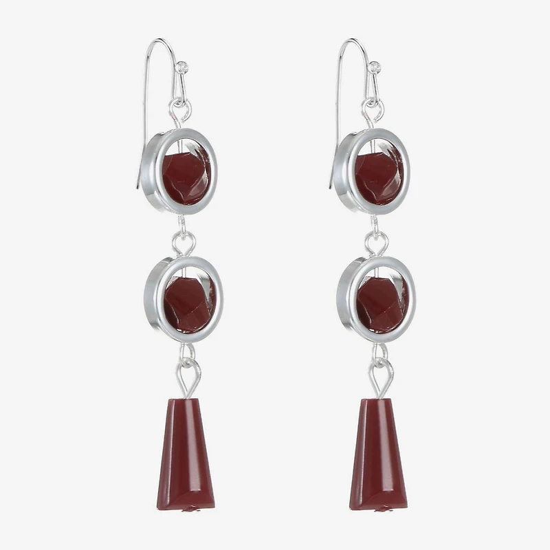 Mixit Womens Drop Earrings