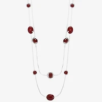 Mixit Womens 33 Inch Illusion Necklace