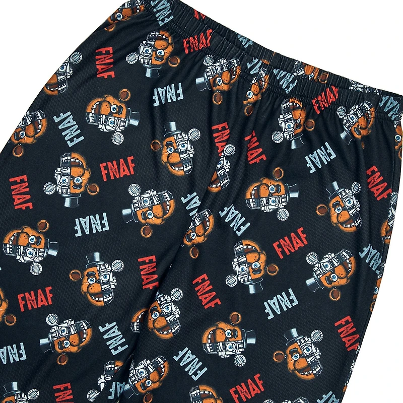 Little & Big Kid Boys Five Nights at Freddys 2-pc. Pajama Pants