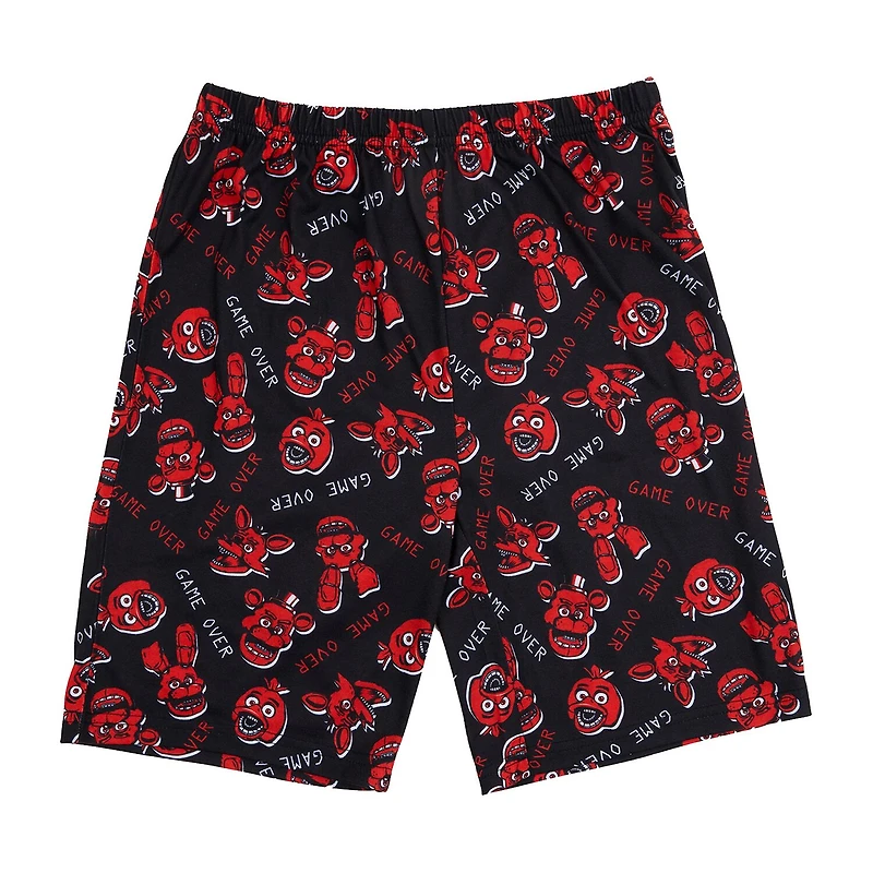 Little & Big Kid Boys Five Nights at Freddys 3-pc. Pajama Pants