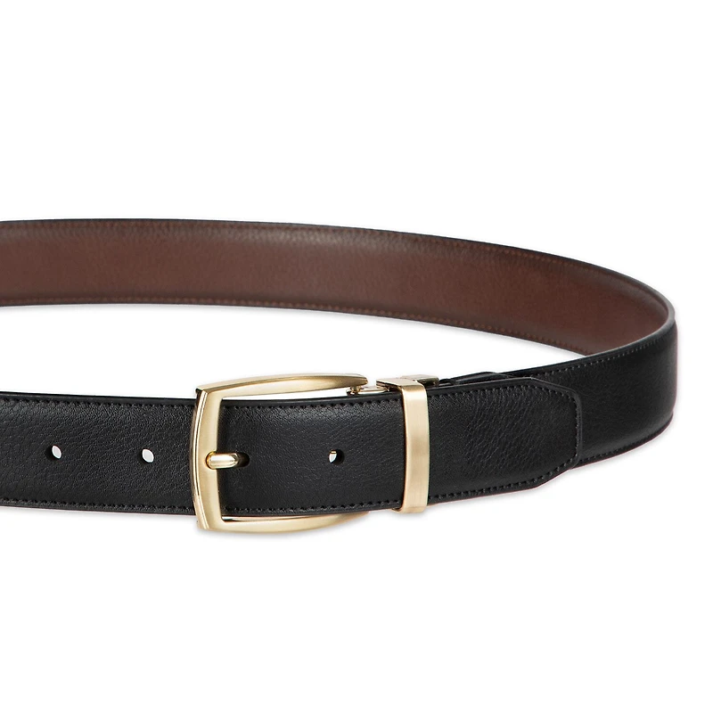 Stafford 32mm Fe Revs Pebble Mens Belt