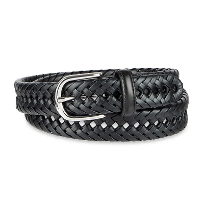 Stafford 32mm Basket Weave Mens Belt
