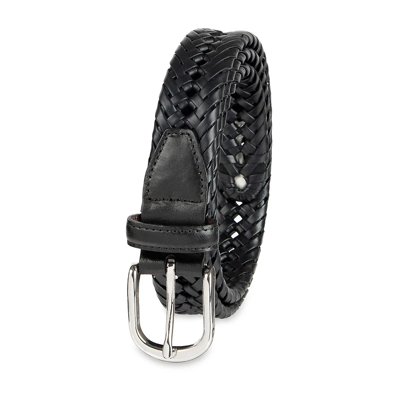 Stafford 32mm Basket Weave Mens Belt
