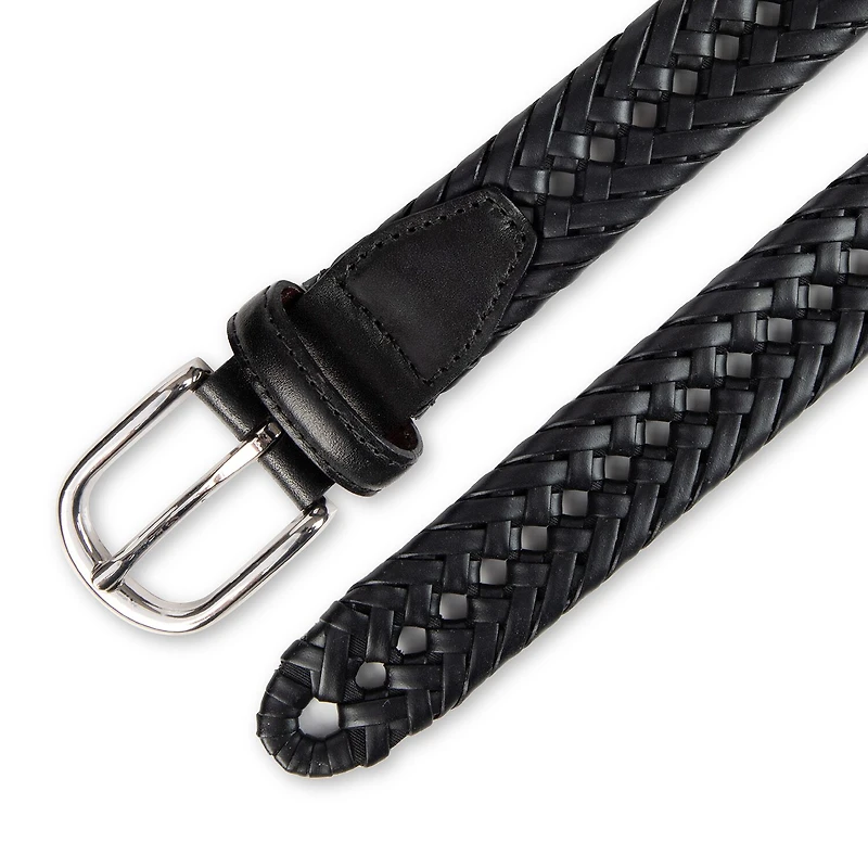 Stafford 32mm Basket Weave Mens Belt