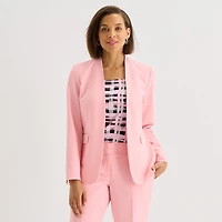 Black Label by Evan-Picone Womens Classic Fit Suit Jacket