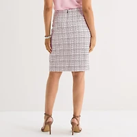Black Label by Evan-Picone Womens Suit Skirt