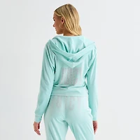 Juicy By Juicy Couture Womens Juniors Lightweight Track Jacket