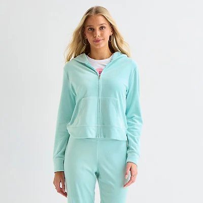 Juicy By Juicy Couture Womens Juniors Lightweight Track Jacket