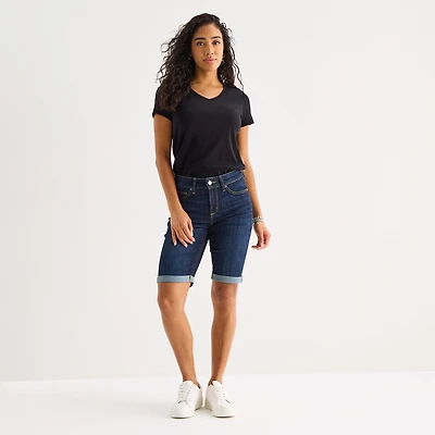 St. John's Bay Womens 11" Bermuda Short