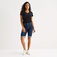 St. John's Bay Womens 11" Bermuda Short