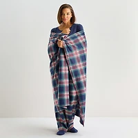 Liz Claiborne Womens Long Sleeve 4-pc. Pajama Set