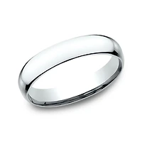 Womens 14K Yellow Gold 4MM Light Comfort-Fit Wedding Band