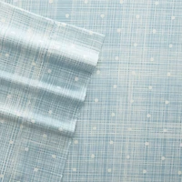 Casual Comfort™ Premium Ultra Soft Polka Dot Pattern Microfiber Wrinkle Free Sheet Set