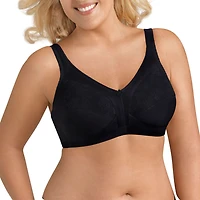 Exquisite Form® Women's FULLY Slimming Wireless Full-Coverage Bra with Back Closure & Lace- 5100548