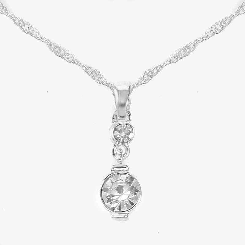 Monet Jewelry Timeless Pendant Necklace And Drop Earring Womens 2-pc. Jewelry Set