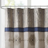 Madison Park Blaine Shower Curtain