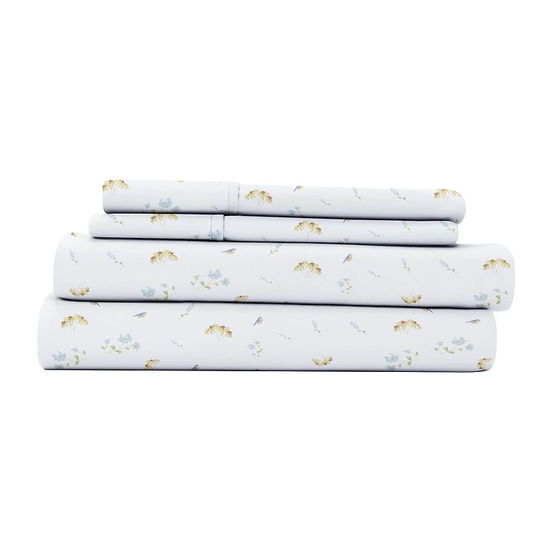 Casual Comfort™ Premium Ultra Soft Microfiber Floral Sheet Sets