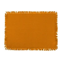 Design Imports Solid Pumpkin Spice 6-pc. Placemat