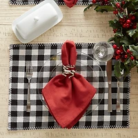 Design Imports Christmas Buffalo 6-pc. Placemat