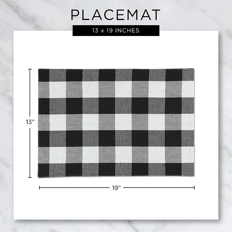 Design Imports Christmas Buffalo 6-pc. Placemat