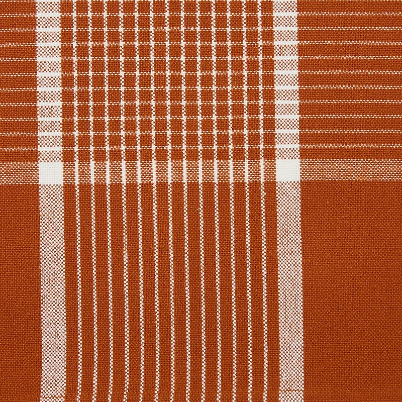 Design Imports Fiesta Rust Check 6-pc. Placemats