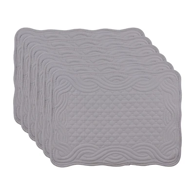 Design Imports Quilted Farmhouse 6-pc. Placemats