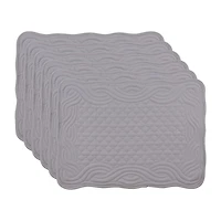 Design Imports Quilted Farmhouse 6-pc. Placemats