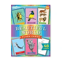 Eeboo Beautiful World Educational Flash Cards Discovery Toy