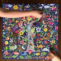Eeboo Piece And Love Tree Of Life 1000 Piece Square Adult Jigsaw 1000-pc. Puzzle