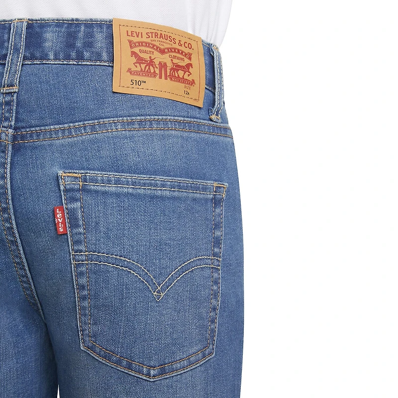 Levi's® Big Kid Boys Stretch Fabric 510™ Skinny Fit Denim Jean