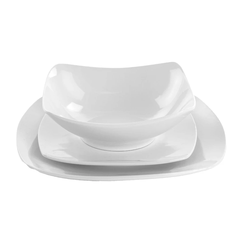 Elama Newman 18-pc. Porcelain Dinnerware Set