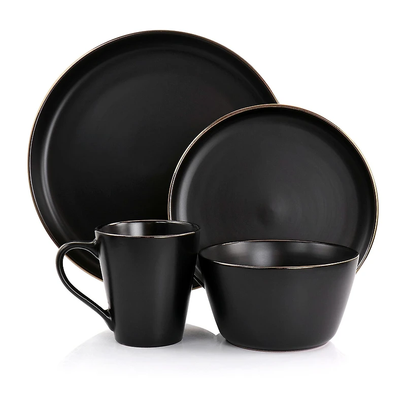 Elama Paul -pc. Stoneware Dinnerware Set