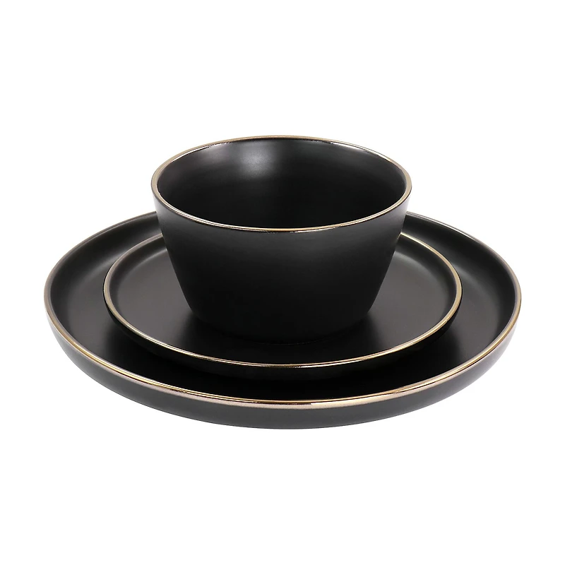 Elama Paul -pc. Stoneware Dinnerware Set