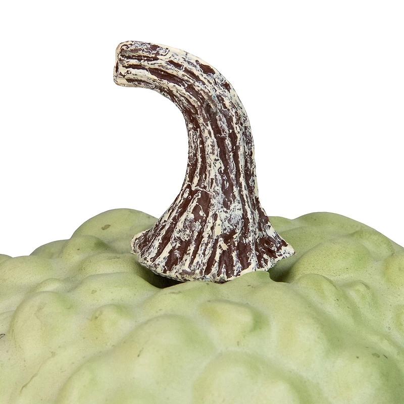 Northlight "5.5"" Green Textured Pumpkin Fall Harvest" Thanksgiving Tabletop Decor