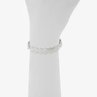 a.n.a Silver Tone Womens Stretch Bracelet