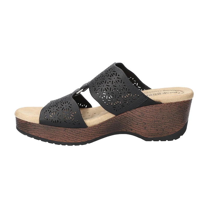 Easy Works By Street Womens Rin Wedge Sandals