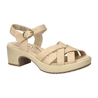 Easy Works By Street Womens Miyah Heeled Sandals