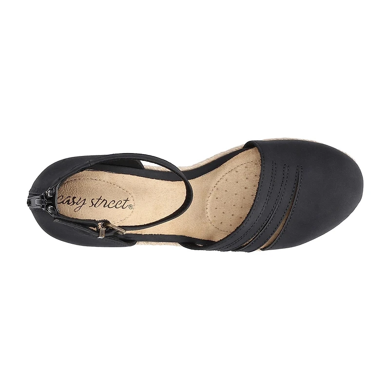 Easy Street Womens Daytona Wedge Sandals