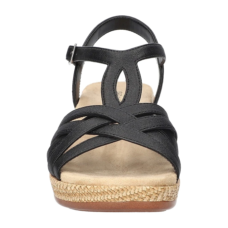 Easy Street Womens Lua Wedge Sandals