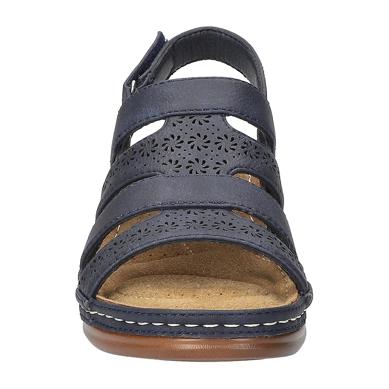 Easy Street Womens Alexi Wedge Sandals