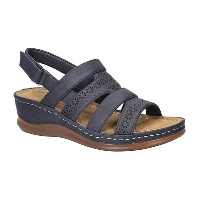 Easy Street Womens Alexi Wedge Sandals