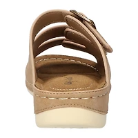 Easy Street Womens Pinterry Slide Sandals