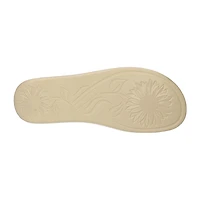 Easy Street Womens Pinterry Slide Sandals