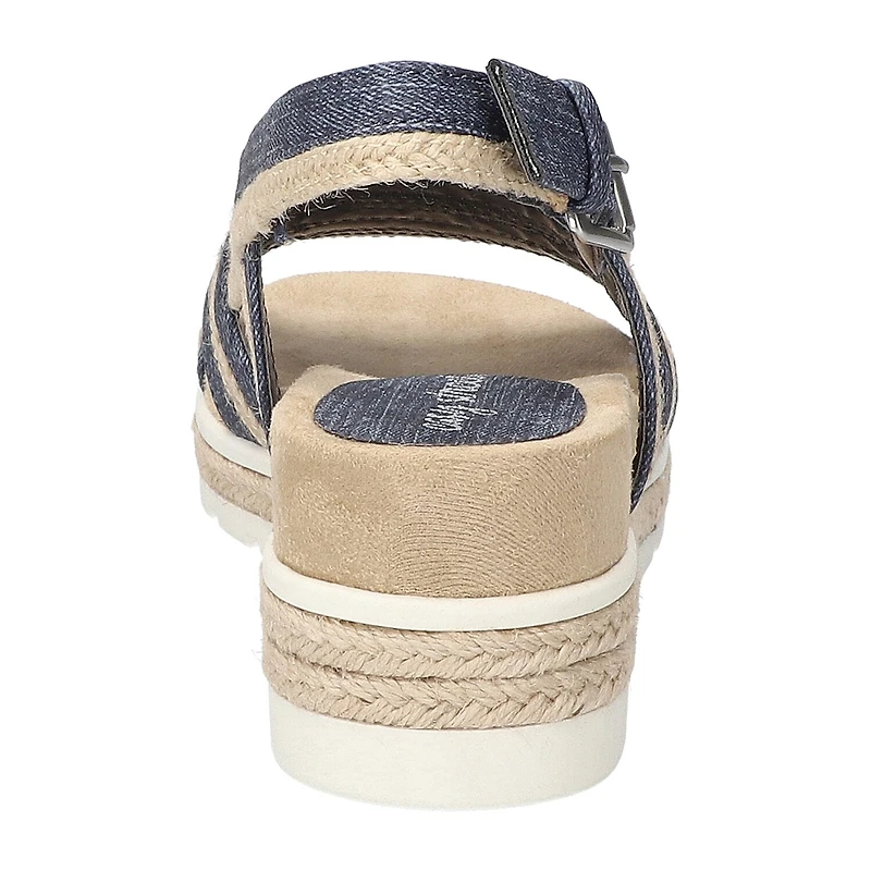 Easy Street Womens Mel Wedge Sandals