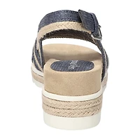 Easy Street Womens Mel Wedge Sandals