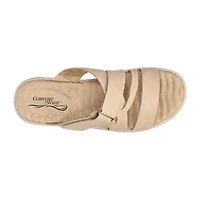 Easy Street Womens Paola Slide Sandals