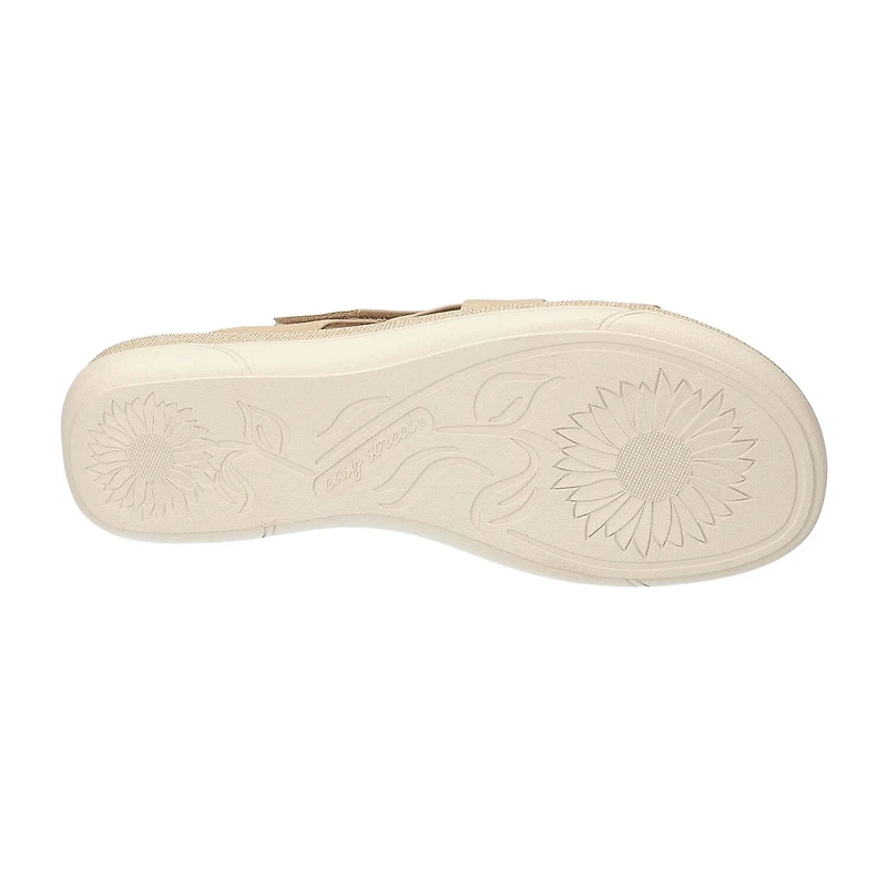Easy Street Womens Paola Slide Sandals