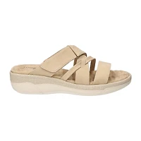 Easy Street Womens Paola Slide Sandals