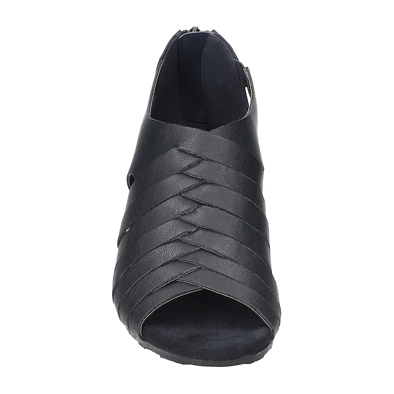 Easy Street Womens Vanni Heeled Sandals
