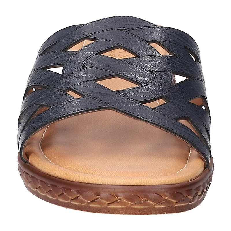 Easy Street Womens Edda Wedge Sandals